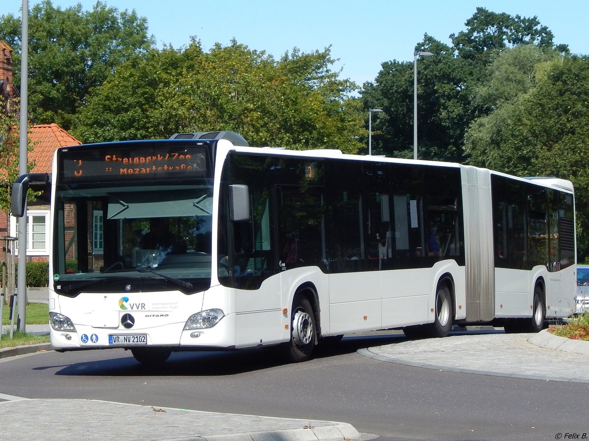 Mercedes Citaro III der VVR in Stralsund.