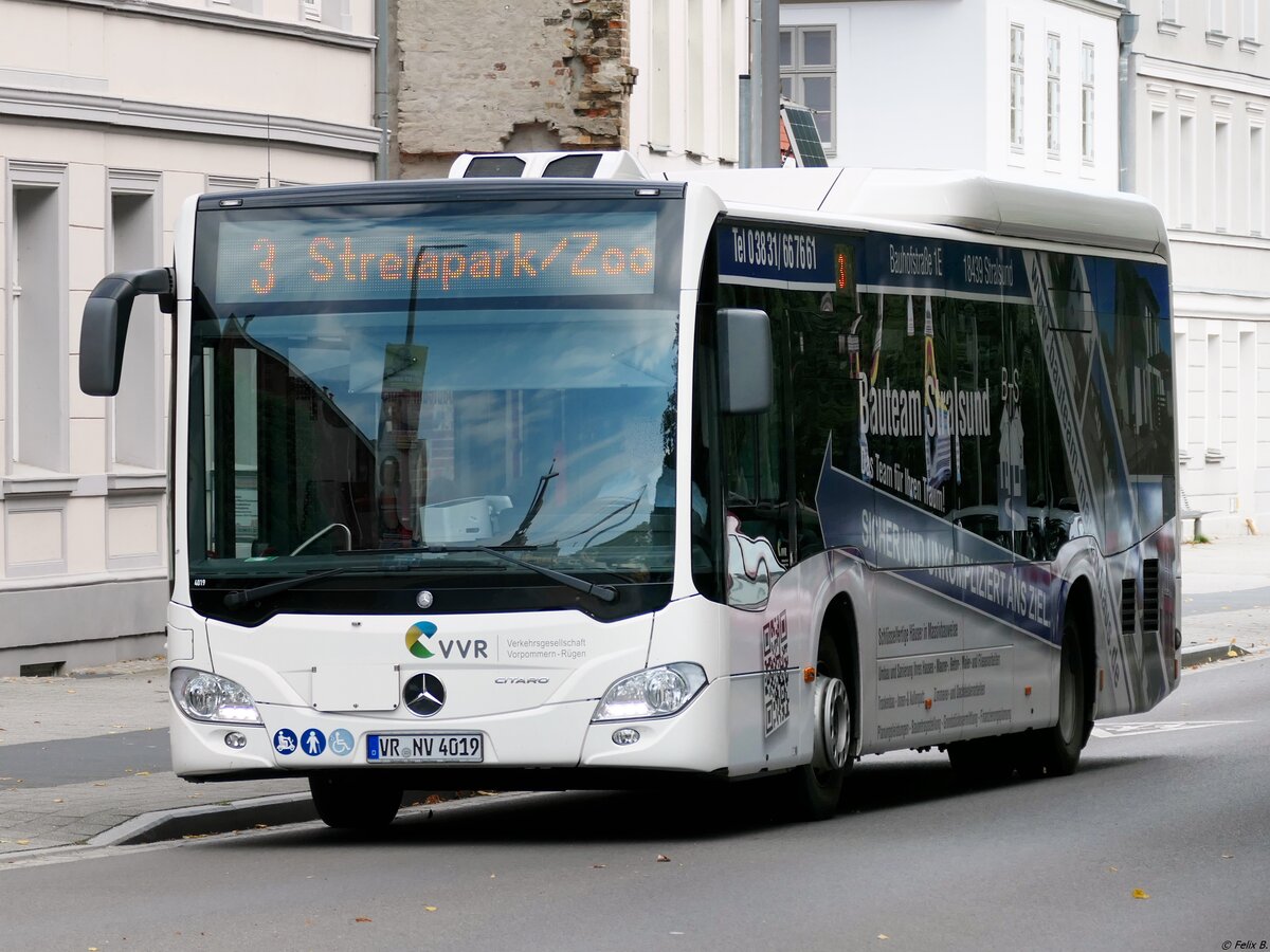 Mercedes Citaro III der VVR in Stralsund.