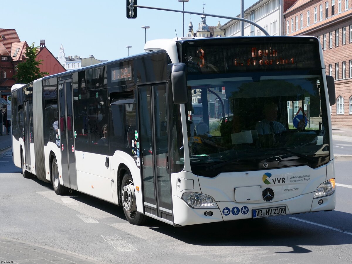 Mercedes Citaro III der VVR in Stralsund.