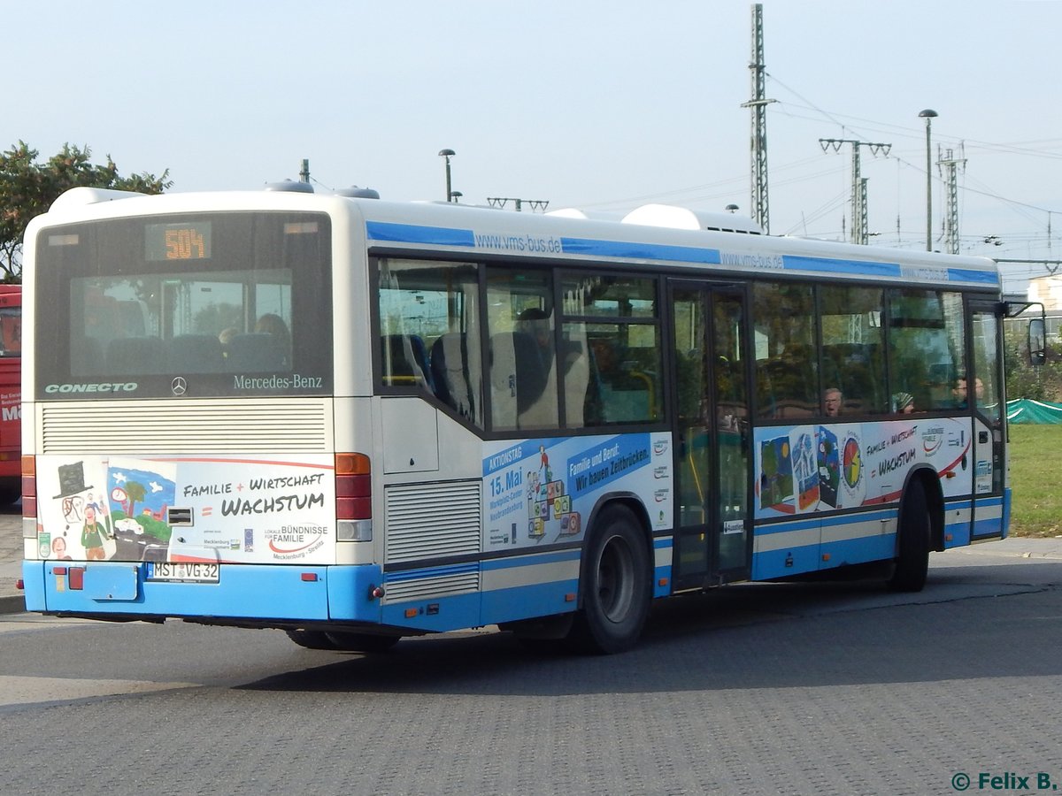 Mercedes Conecto der MVVG in Neubrandenburg.