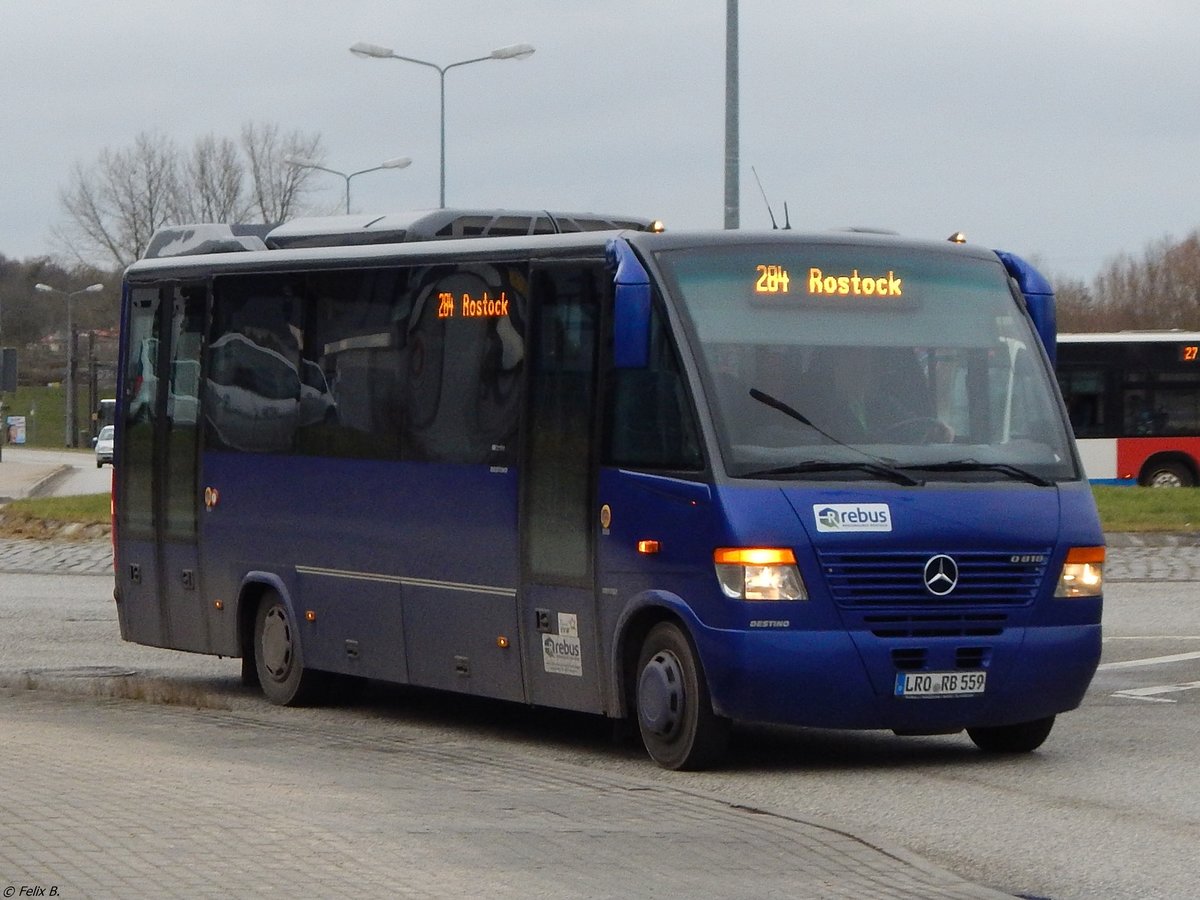 Mercedes Destino von Regionalbus Rostock in Rostock.