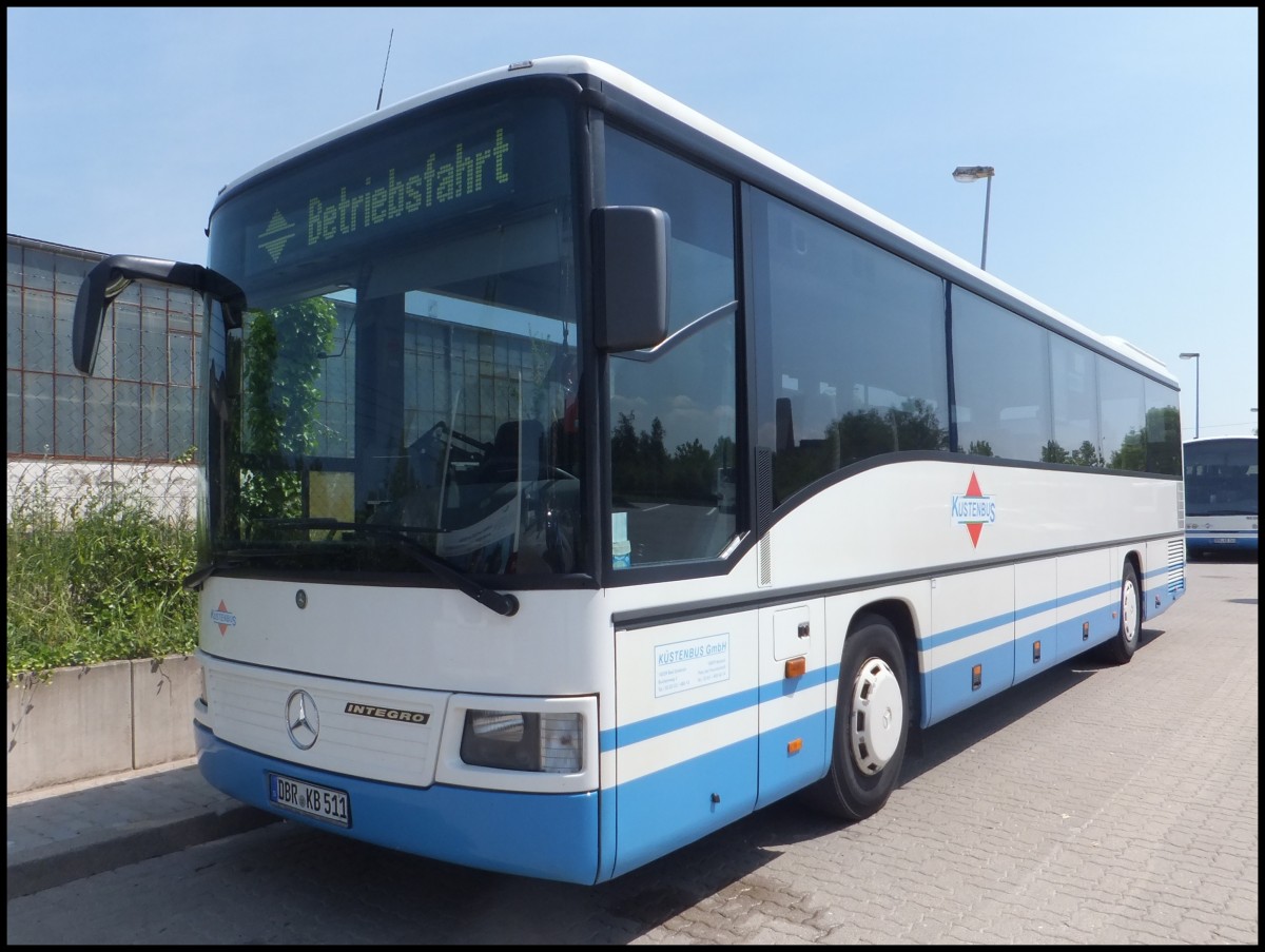 Mercedes Integro der Kstenbus GmbH in Rostock.