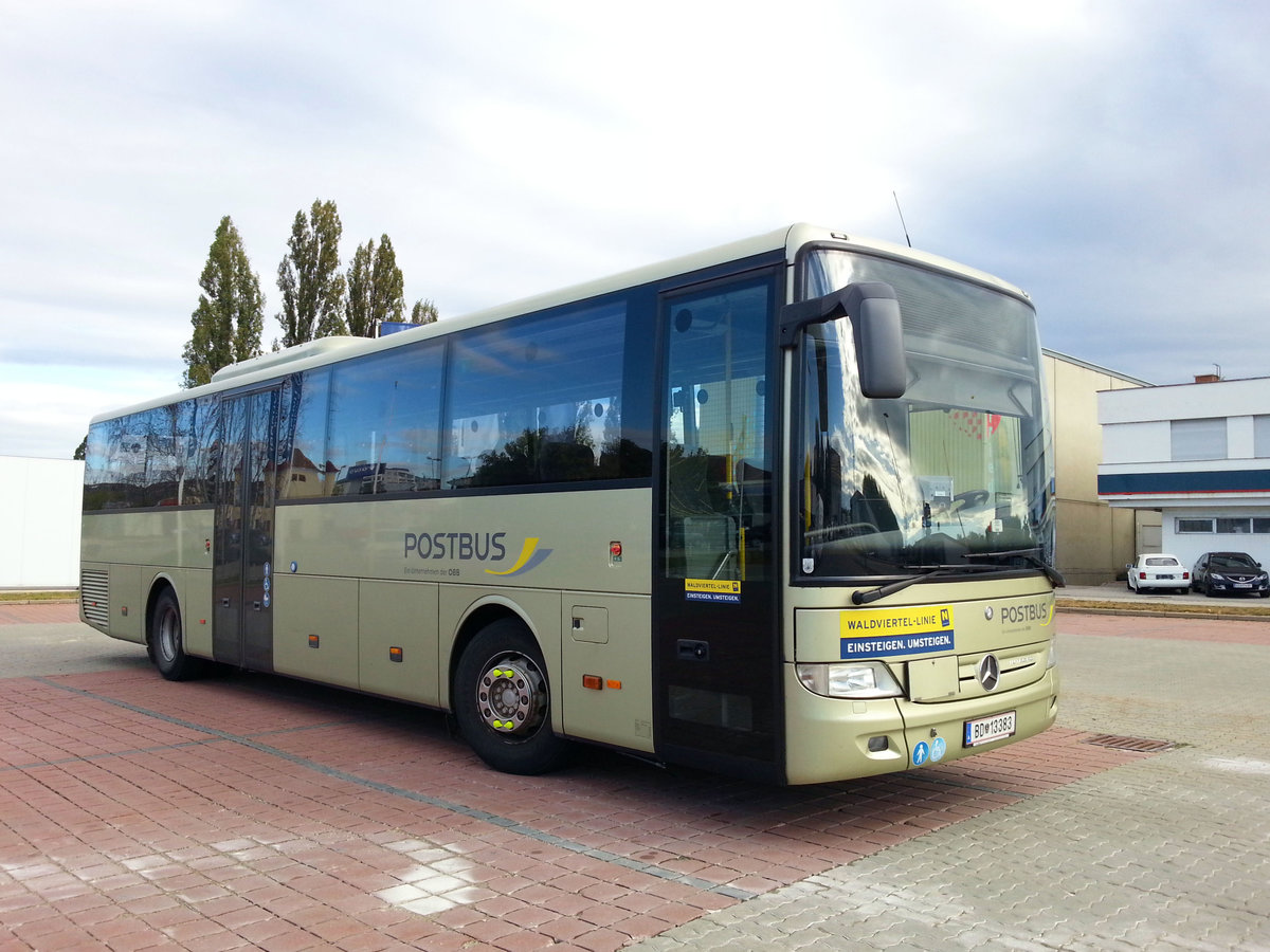 Mercedes Integro Postbus der BB in Krems.