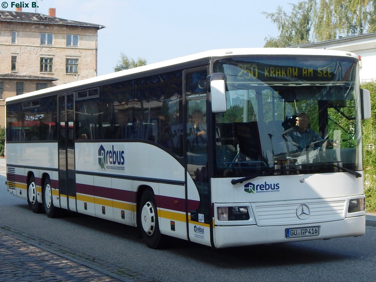 Mercedes Integro von Regionalbus Rostock in Güstrow.