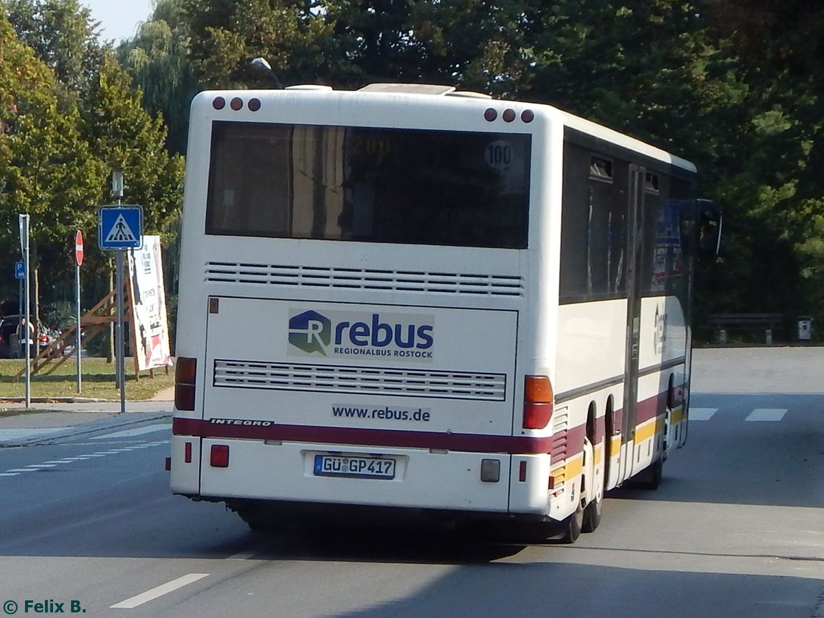 Mercedes Integro von Regionalbus Rostock in Güstrow.