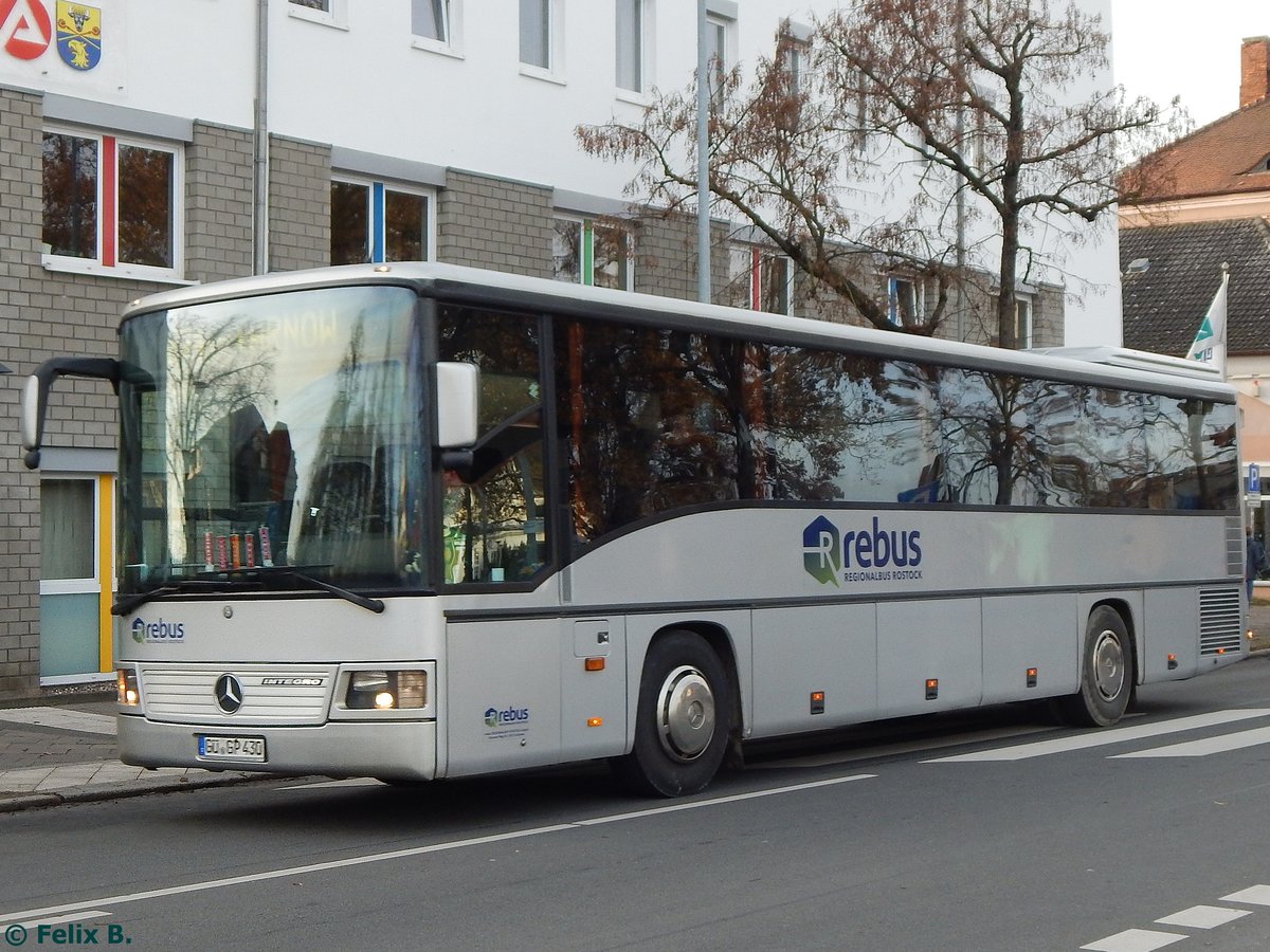 Mercedes Integro von Regionalbus Rostock in Güstrow.