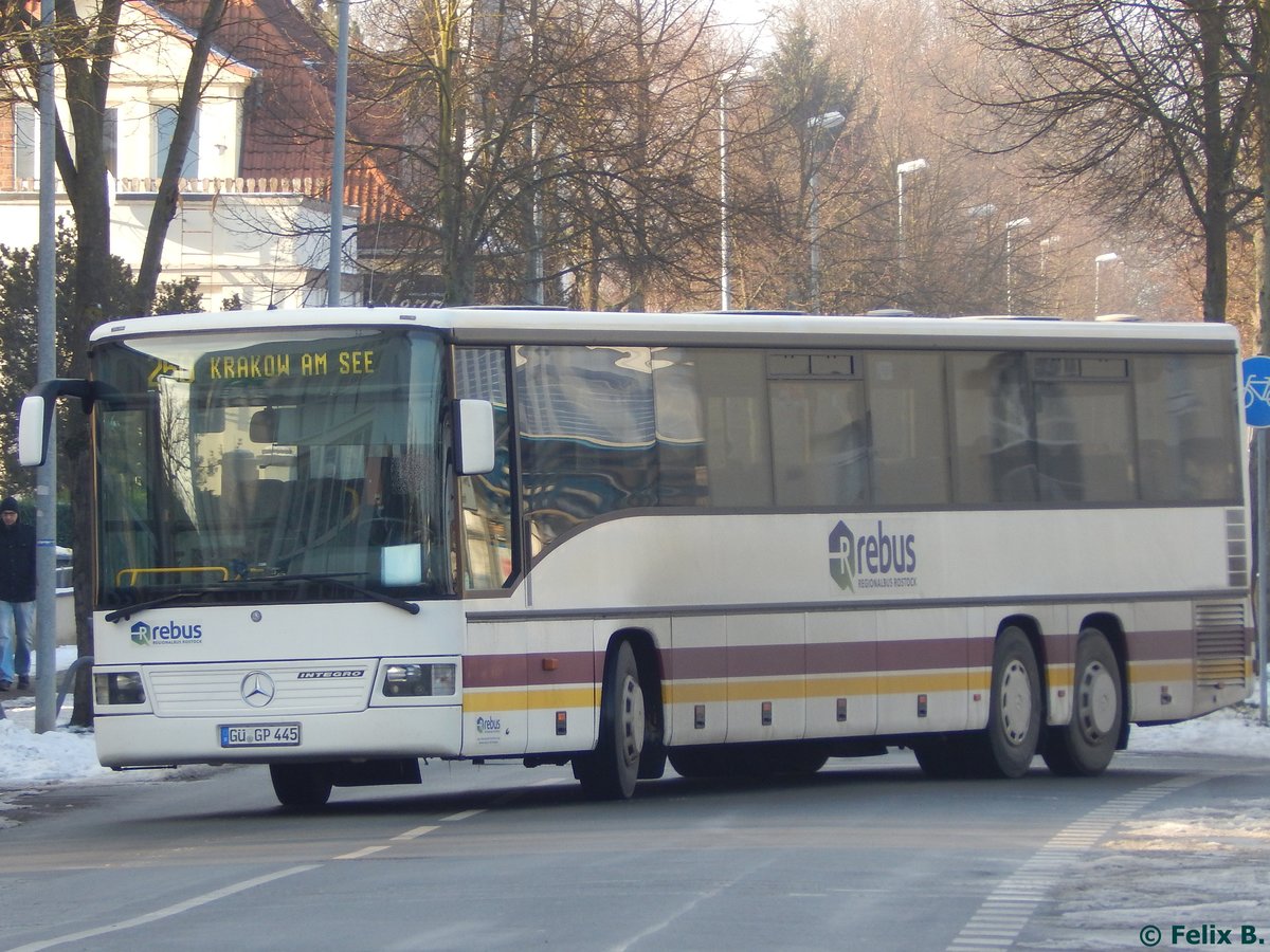 Mercedes Integro von Regionalbus Rostock in Güstrow.