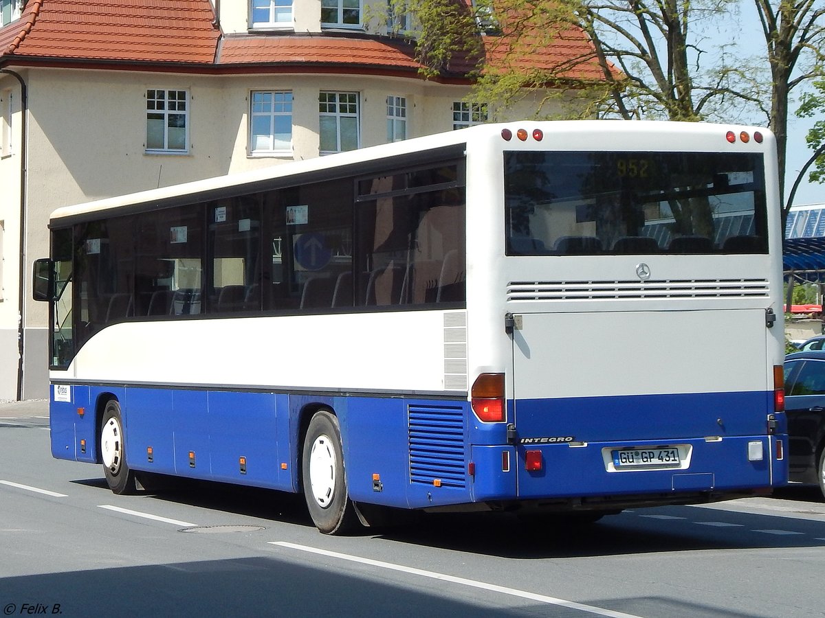 Mercedes Integro von Regionalbus Rostock in Güstrow.