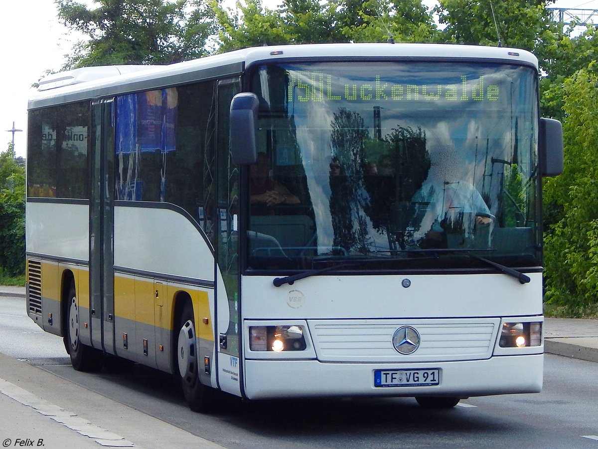 Mercedes Integro der Verkehrsgesellschaft Teltow-Fläming in Potsdam.