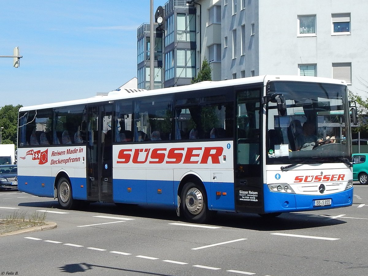 Mercedes Intouro von Süsser aus Deutschland (ex ICOM/Tschechien) in Sindelfingen.