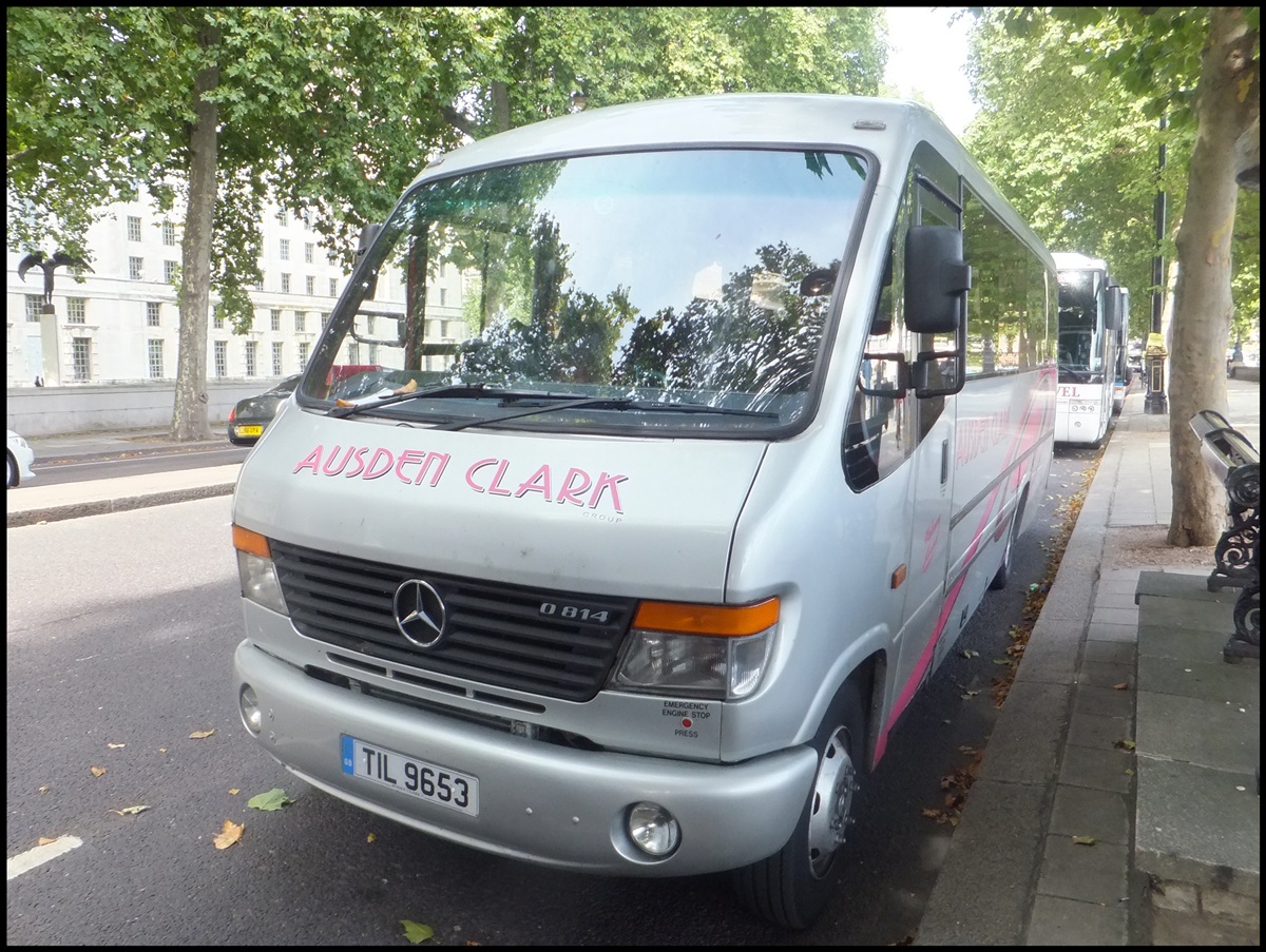 Mercedes O 814 von Ausden Clark aus England in London.