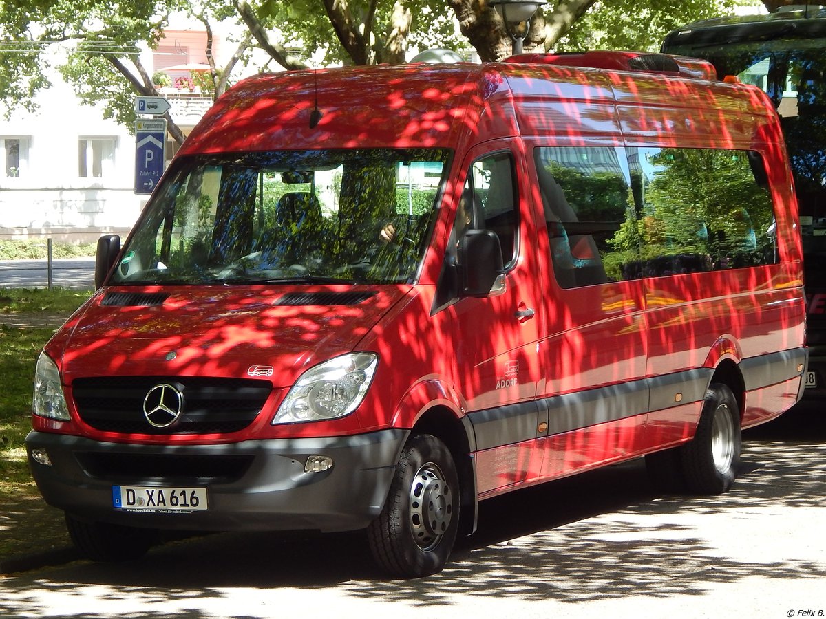 Mercedes Sprinter von Adorf aus Deutschland in Karlsruhe.