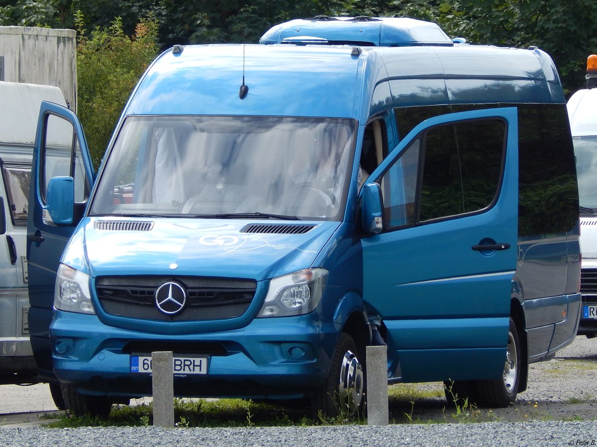 Mercedes Sprinter von AS GoBus aus Estland in Binz.