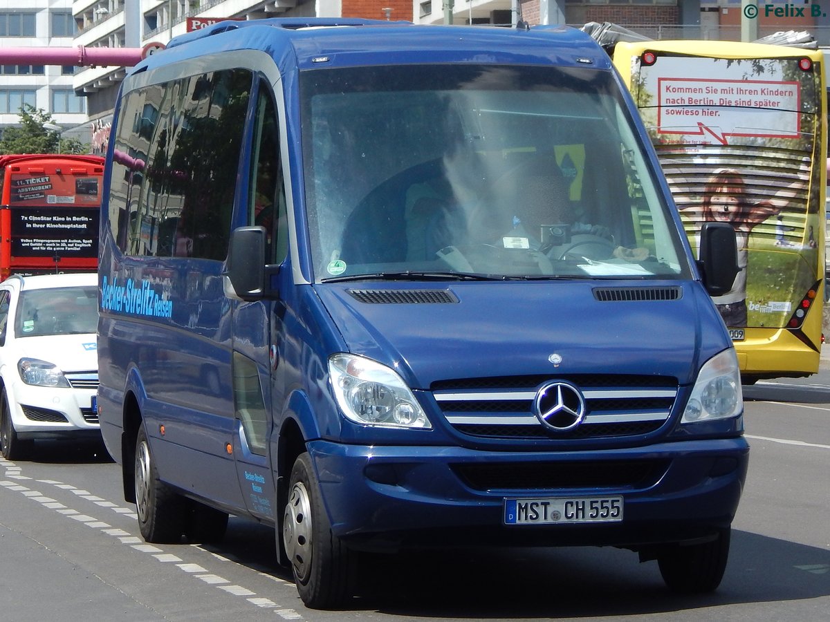 Mercedes Sprinter von Becker-Strelitz aus Deutschland in Berlin. 