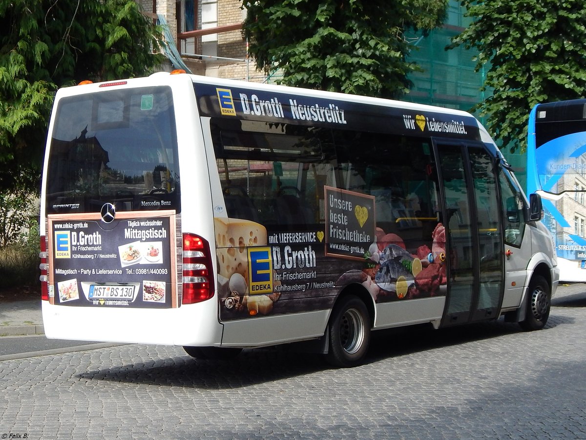 Mercedes Sprinter von Becker-Strelitz Reisen aus Deutschland in Neustrelitz. 