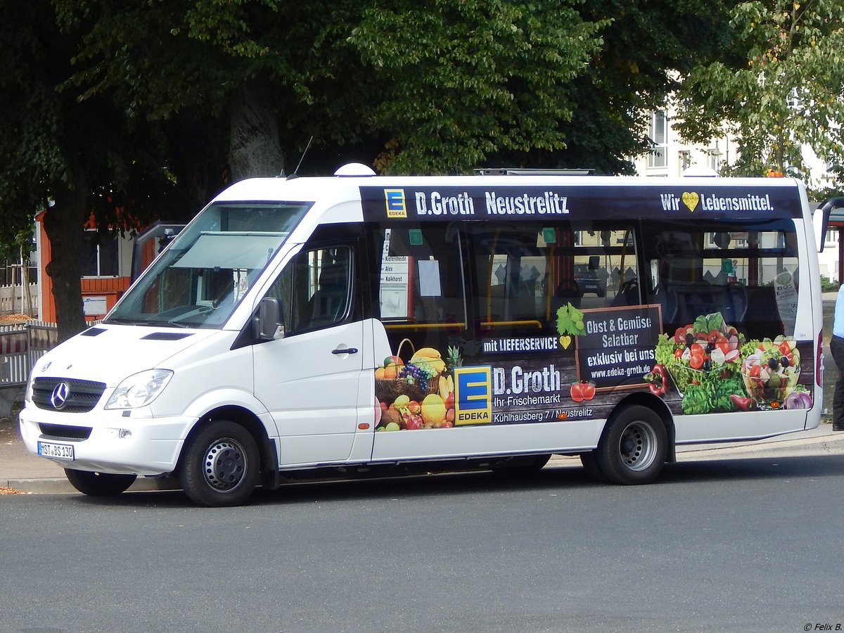 Mercedes Sprinter von Becker-Strelitz Reisen aus Deutschland in Neustrelitz. 