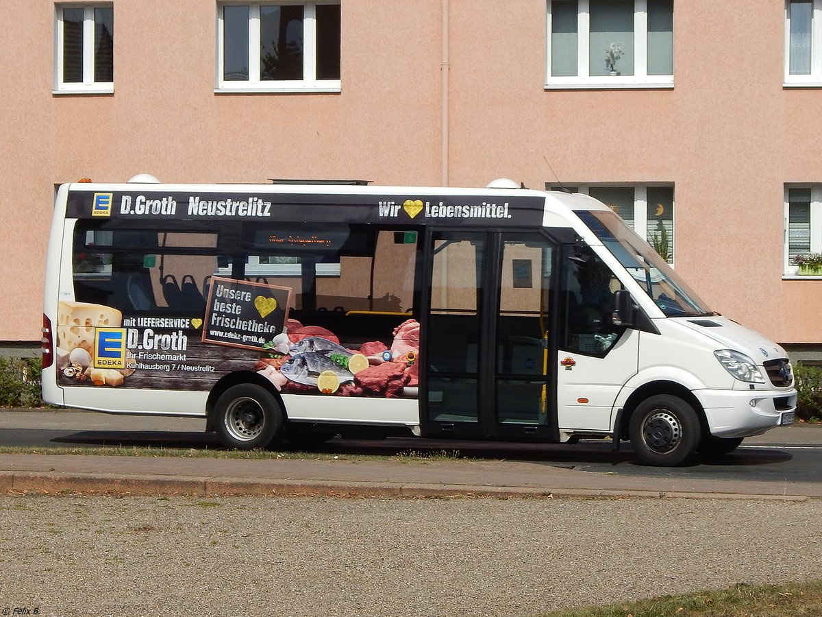 Mercedes Sprinter von Becker-Strelitz Reisen aus Deutschland in Neustrelitz. 