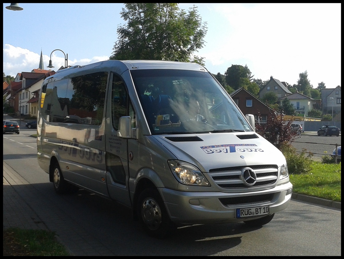 Mercedes Sprinter von BoyTours aus Deutschland in Bergen.