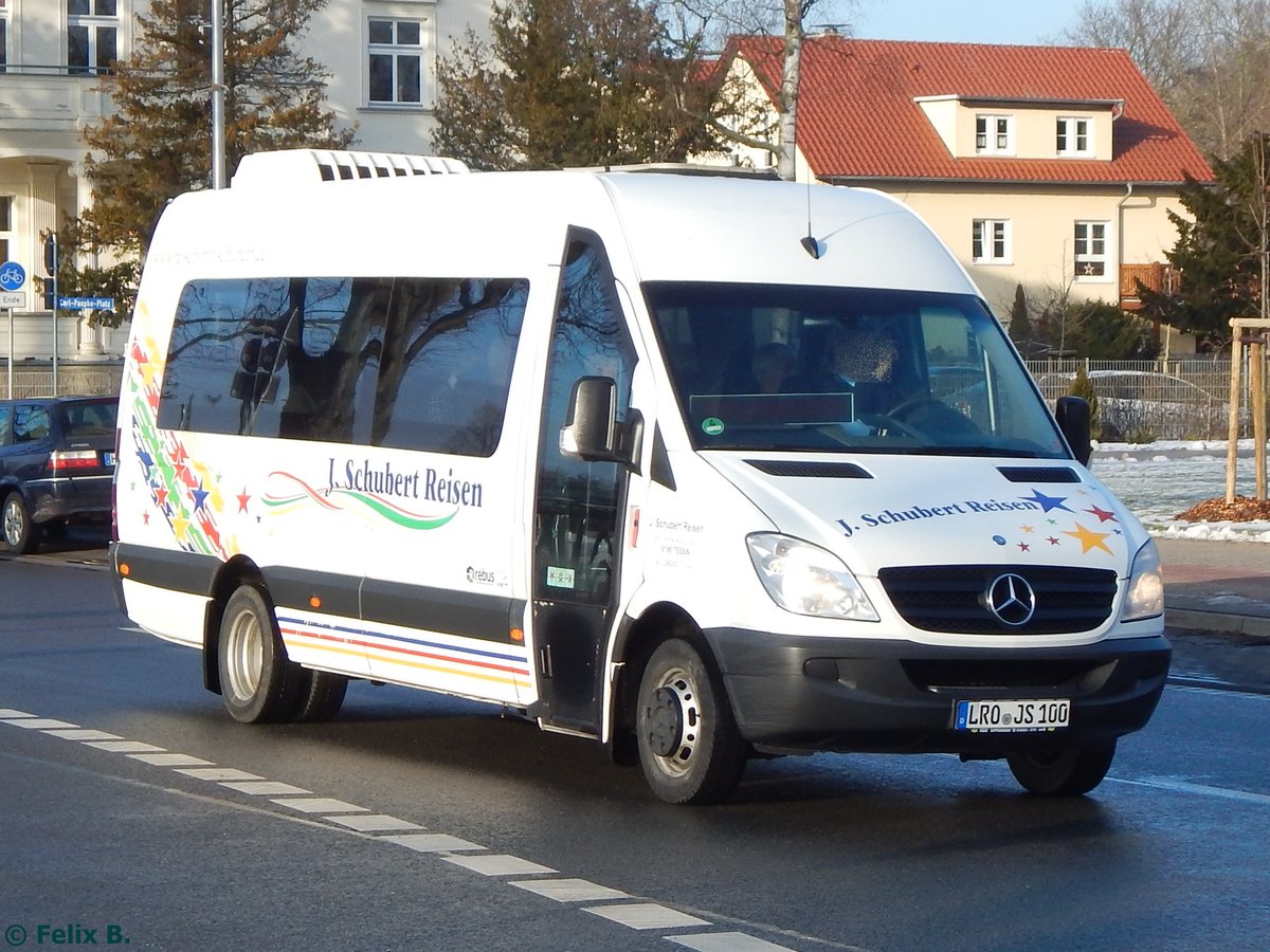 Mercedes Sprinter von J.Schubert Reisen aus Deutschland in Greifswald.