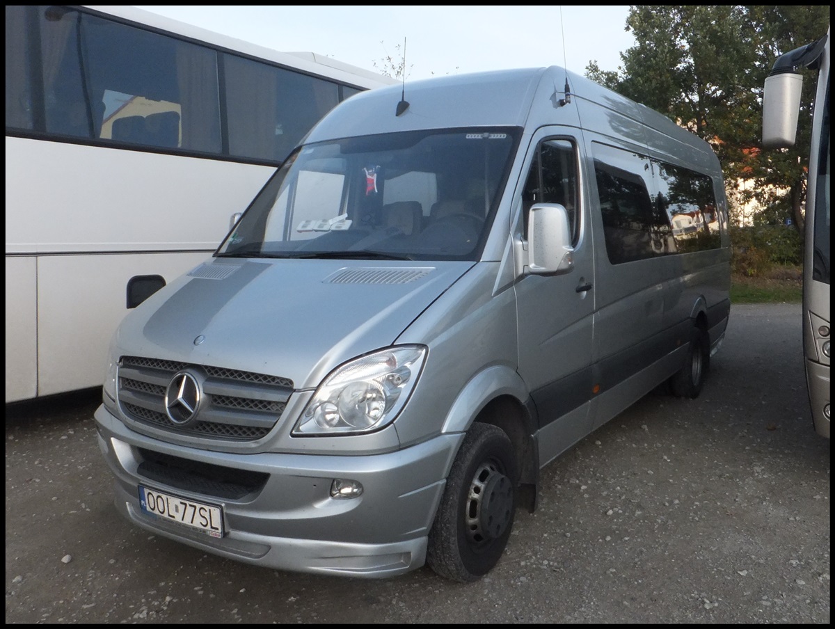 Mercedes Sprinter von Przedsiębiorstwo Usługowe  Sella  aus Polen in Binz.