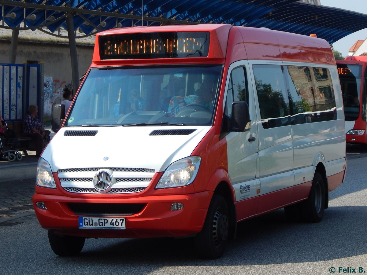 Mercedes Sprinter von Regionalbus Rostock in Güstrow.