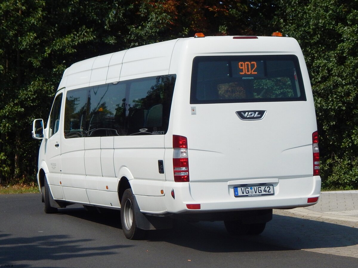 Mercedes Sprinter der VVG in Ueckermünde.