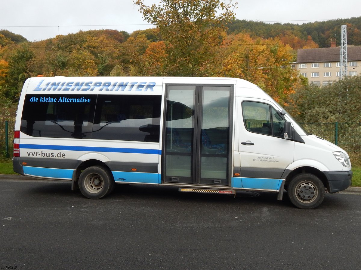 Mercedes Sprinter der VVR in Sassnitz.