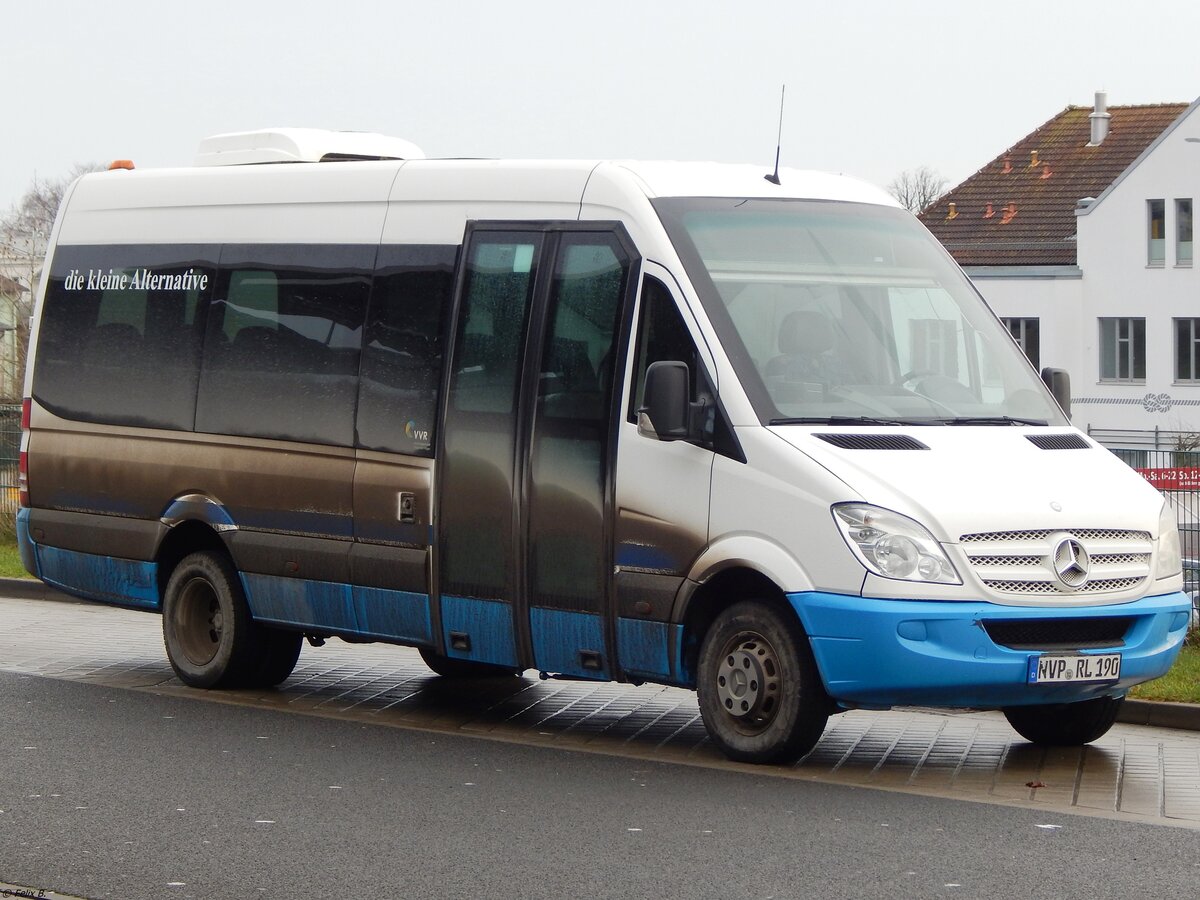 Mercedes Sprinter der VVR in Sassnitz.