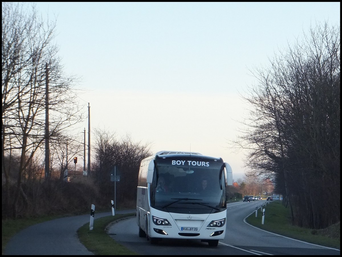 Mercedes Sundancer von BoyTours aus Deutschland in Sassnitz.