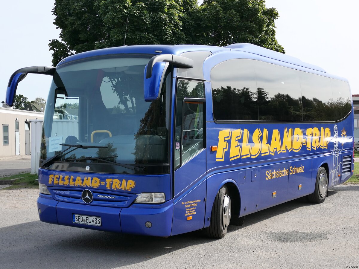 Mercedes Tourino von Felsland-Trip aus Deutschland in Binz.