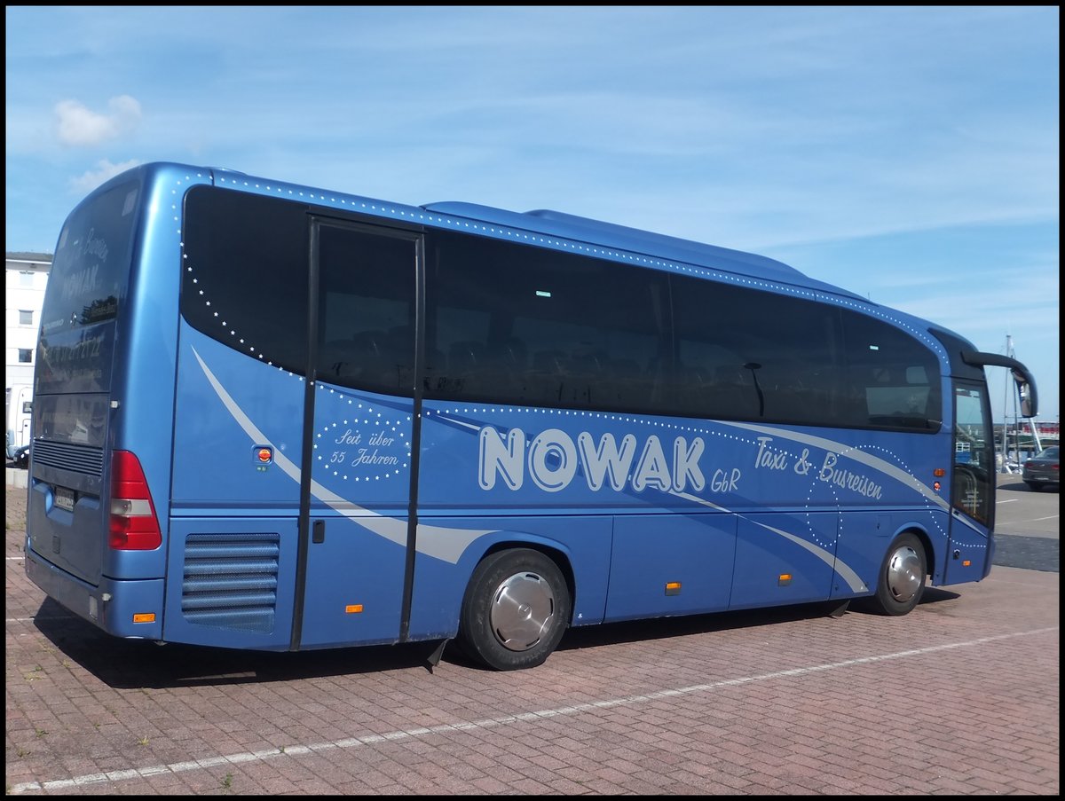 Mercedes Tourino von Nowak aus Deutschland im Stadthafen Sassnitz.