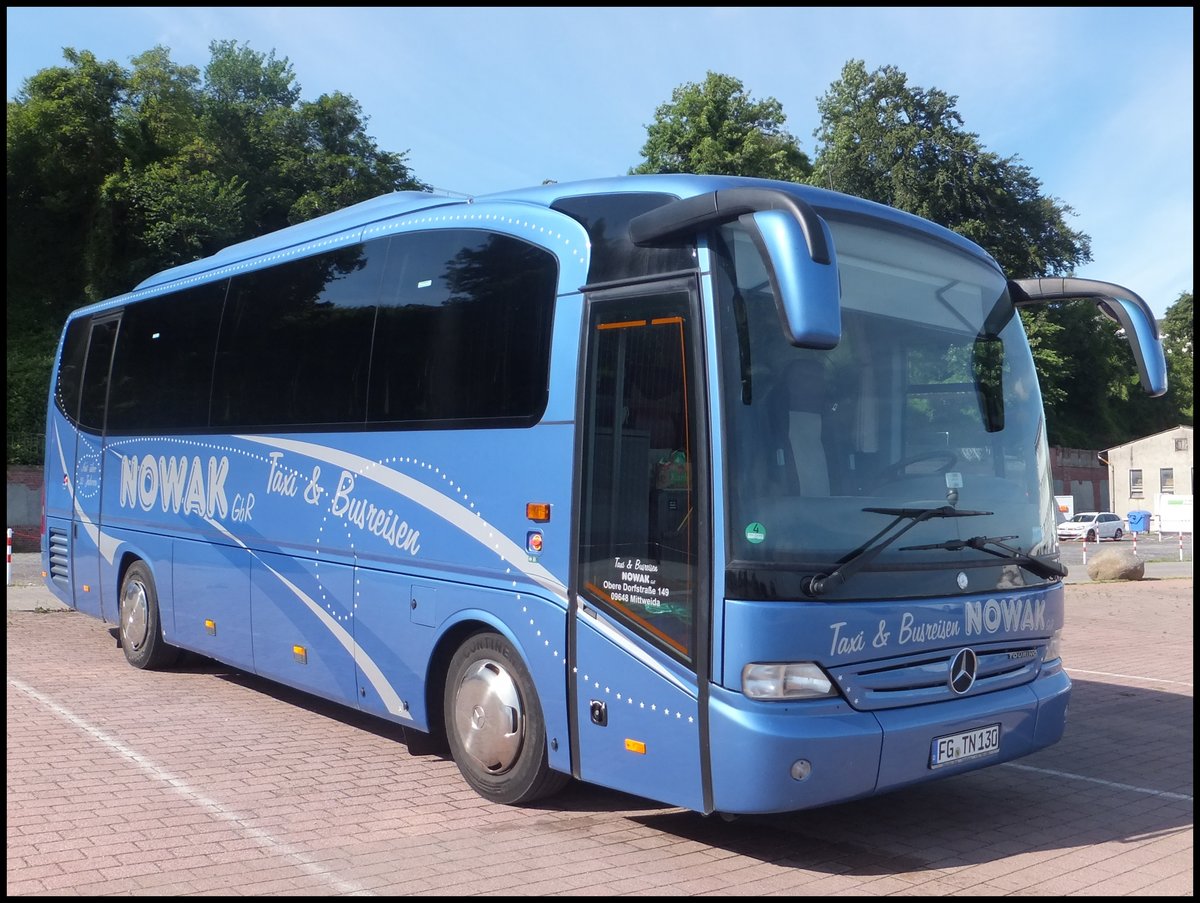 Mercedes Tourino von Nowak aus Deutschland im Stadthafen Sassnitz.