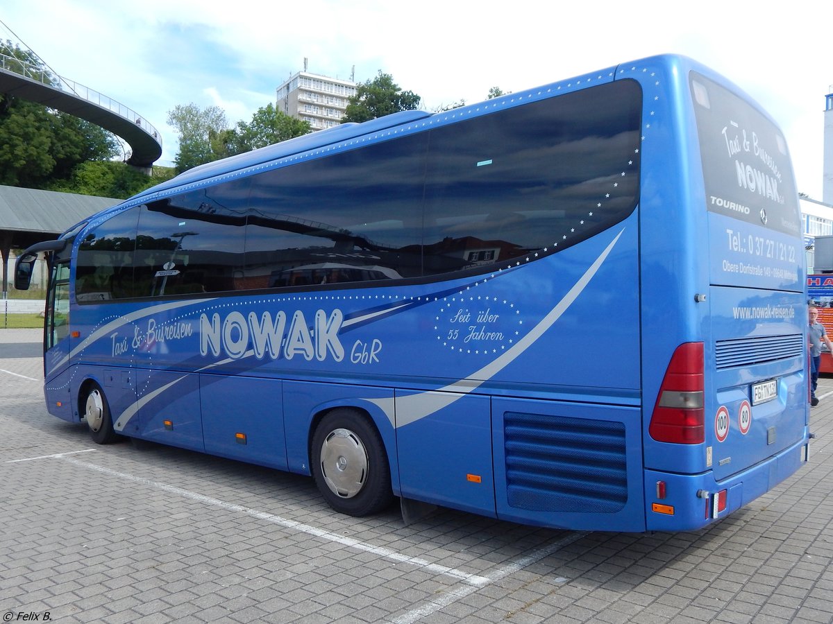 Mercedes Tourino von Nowak aus Deutschland im Stadthafen Sassnitz.