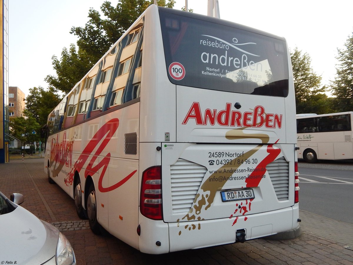 Mercedes Tourismo von Andreßen aus Deutschland in Neubrandenburg.