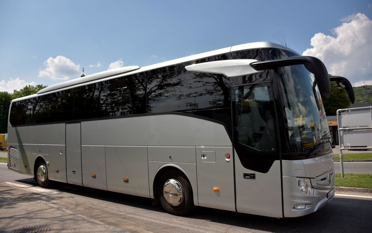 Mercedes Tourismo aus der CZ 2018 in Krems gesehen.