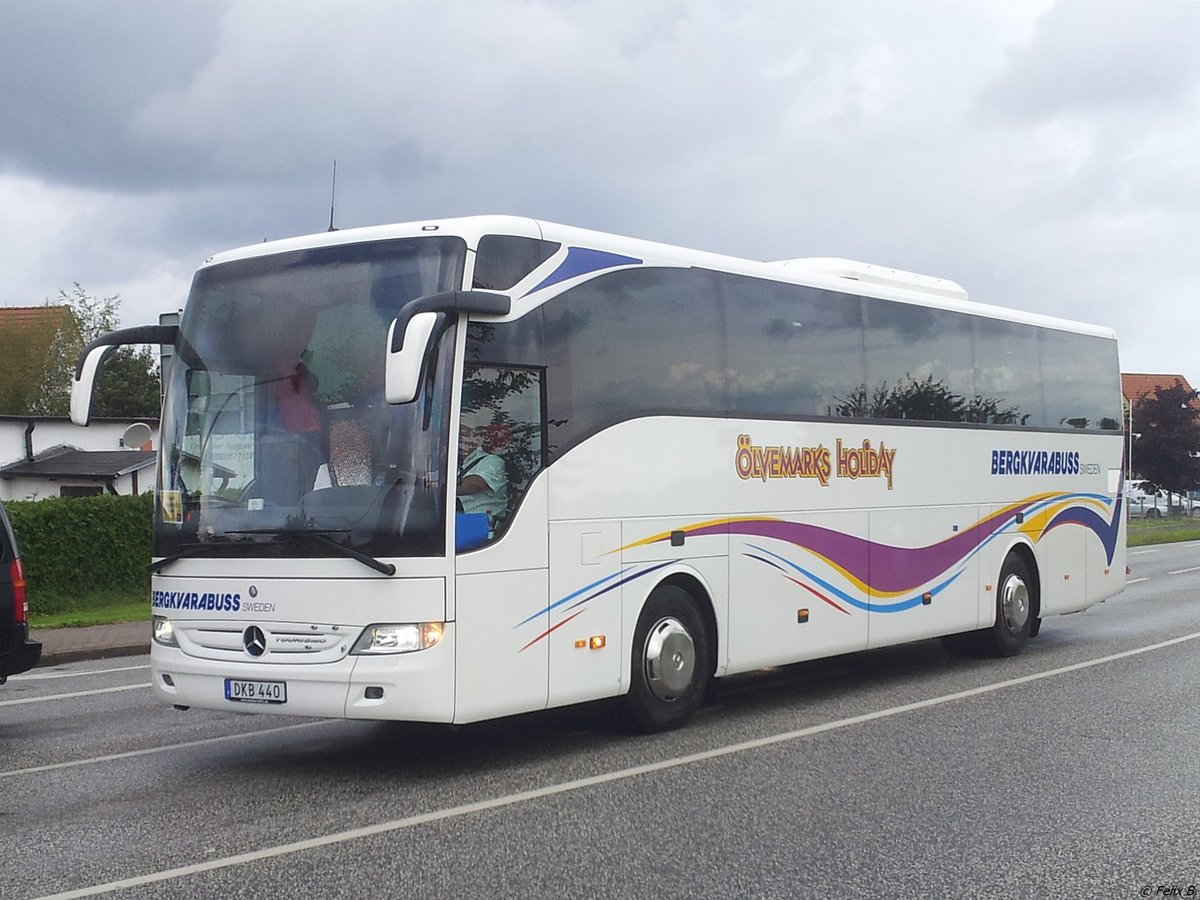 Mercedes Tourismo von Bergkvarabuss aus Schweden in Sassnitz.