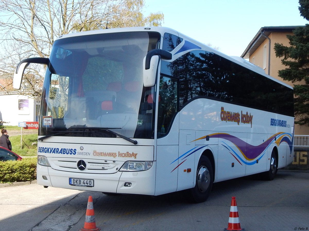 Mercedes Tourismo von Bergkvarabuss aus Schweden in Sassnitz.