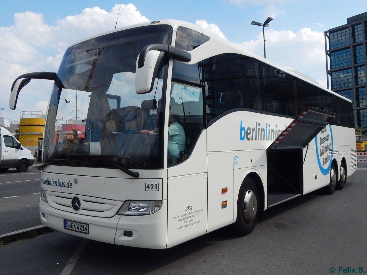 Mercedes Tourismo von BerlinLinienBus/BEX aus Deutschland in Berlin.