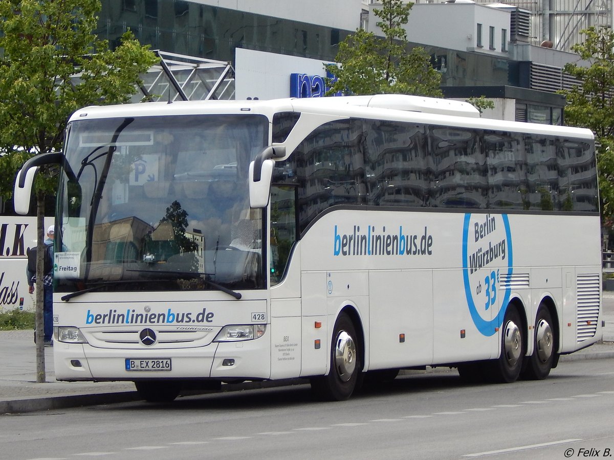 Mercedes Tourismo von BerlinLinienBus/BEX aus Deutschland in Berlin.
