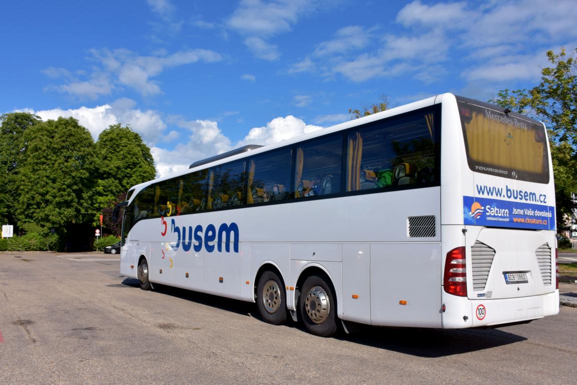 Mercedes Tourismo von BUSEM Reisen aus der CZ.