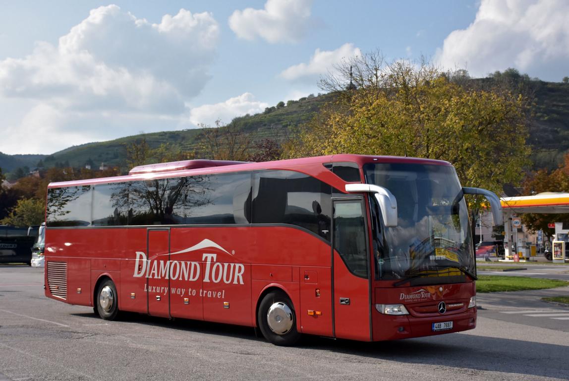 Mercedes Tourismo von Diamond Tour aus der CZ 2017 in Krems.