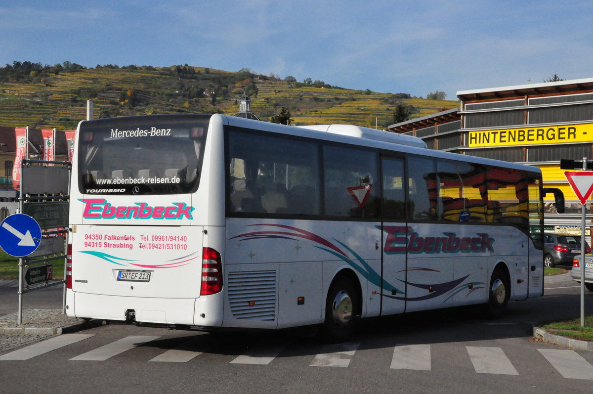 Mercedes Tourismo von Ebenbeck aus der BRD in Krems.