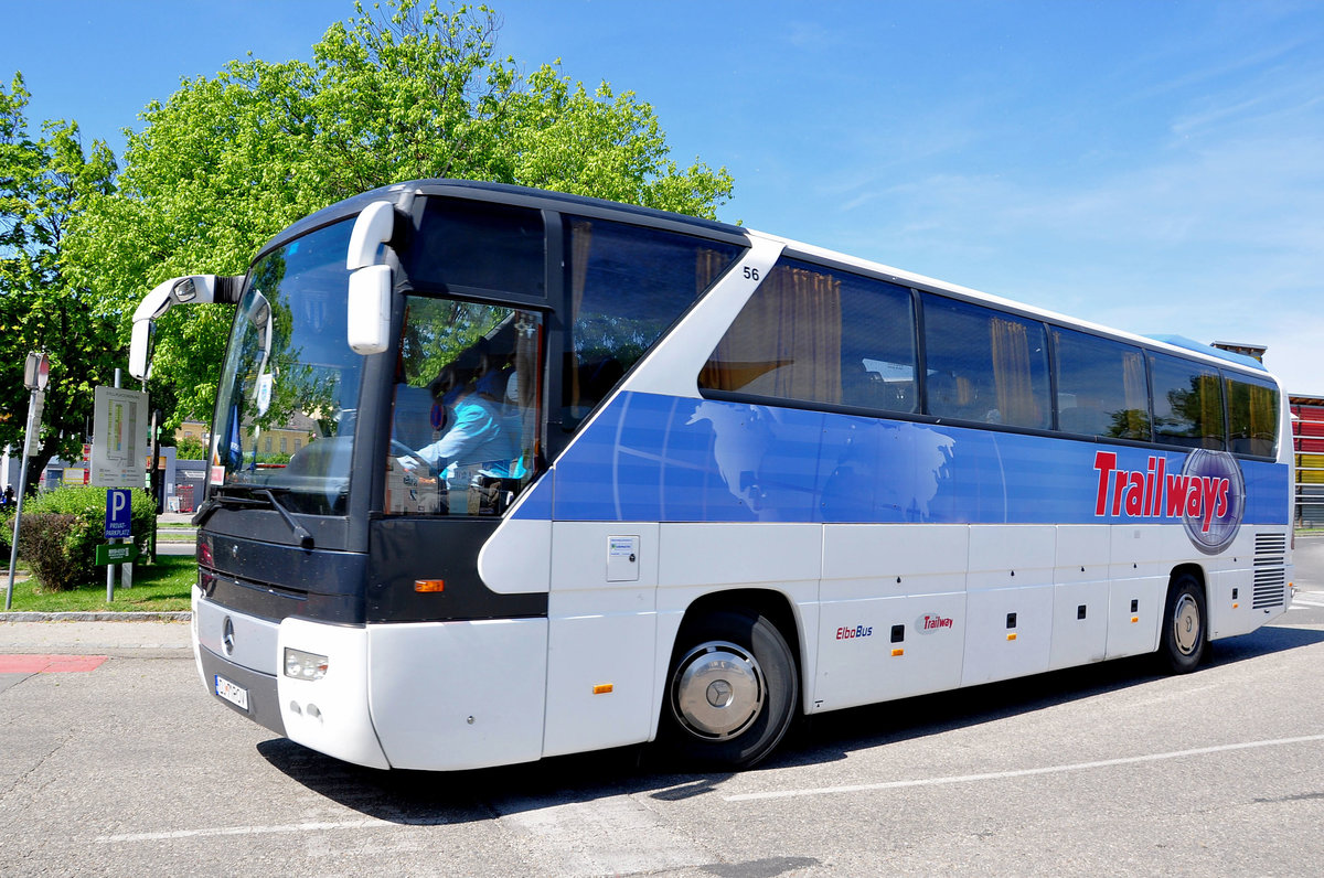 Mercedes Tourismo von Elbo Bus aus RO in Krems gesehen.