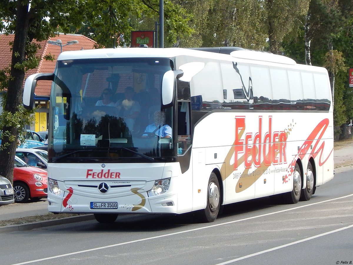 Mercedes Tourismo von Fedder aus Deutschland in Binz.