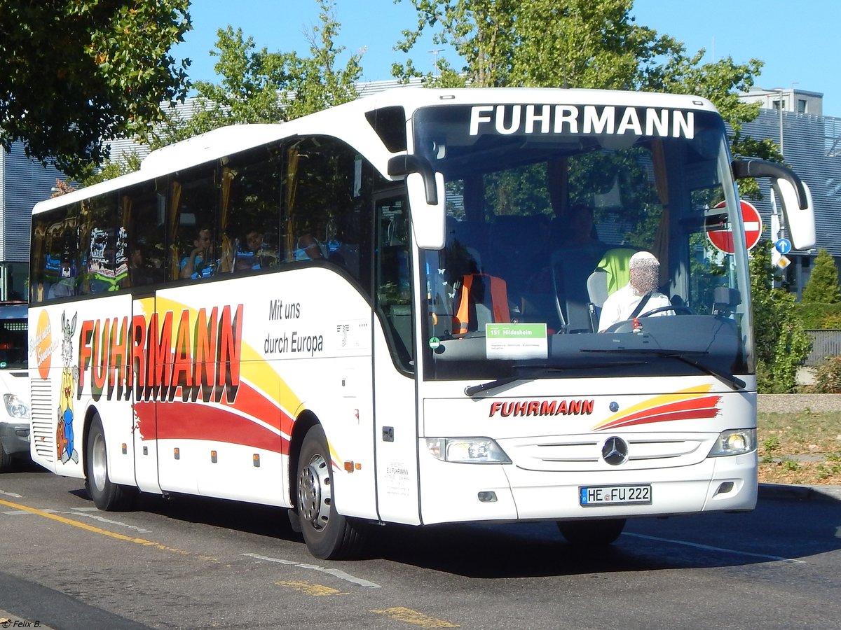 Mercedes Tourismo von Fuhrmann aus Deutschland in Berlin.