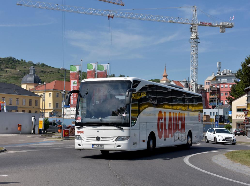 Mercedes Tourismo von Glauch Reisen aus der BRD.