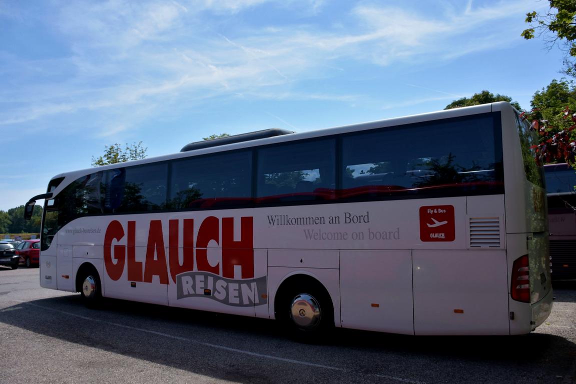 Mercedes Tourismo von Glauch Reisen aus der BRD.