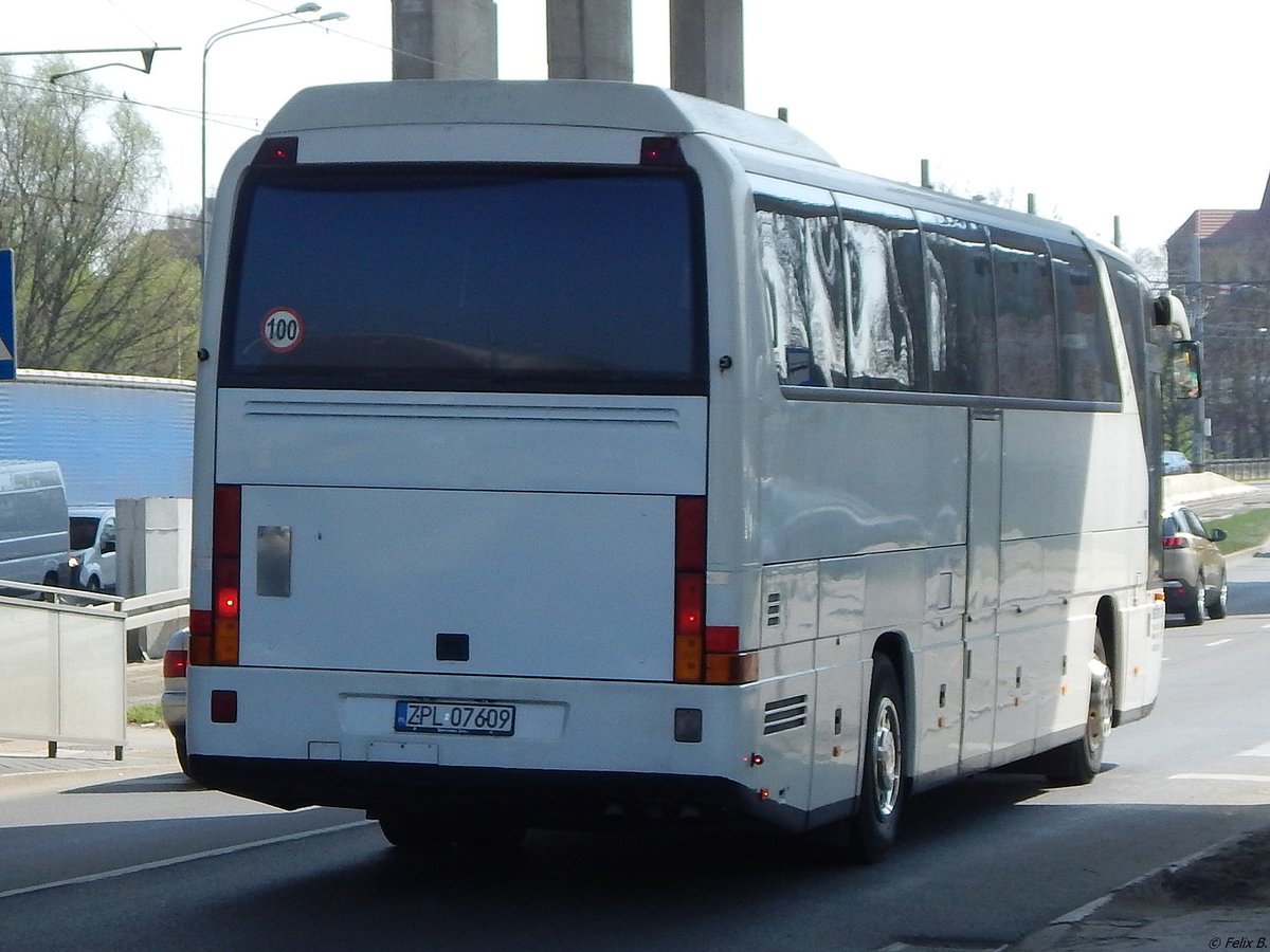 Mercedes Tourismo von Hentur aus Polen in Stettin.