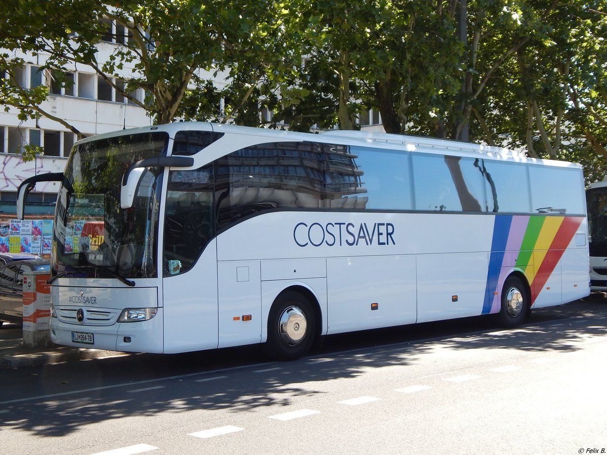 Mercedes Tourismo von Jamšek d.o.o. aus Slowenien in Berlin.