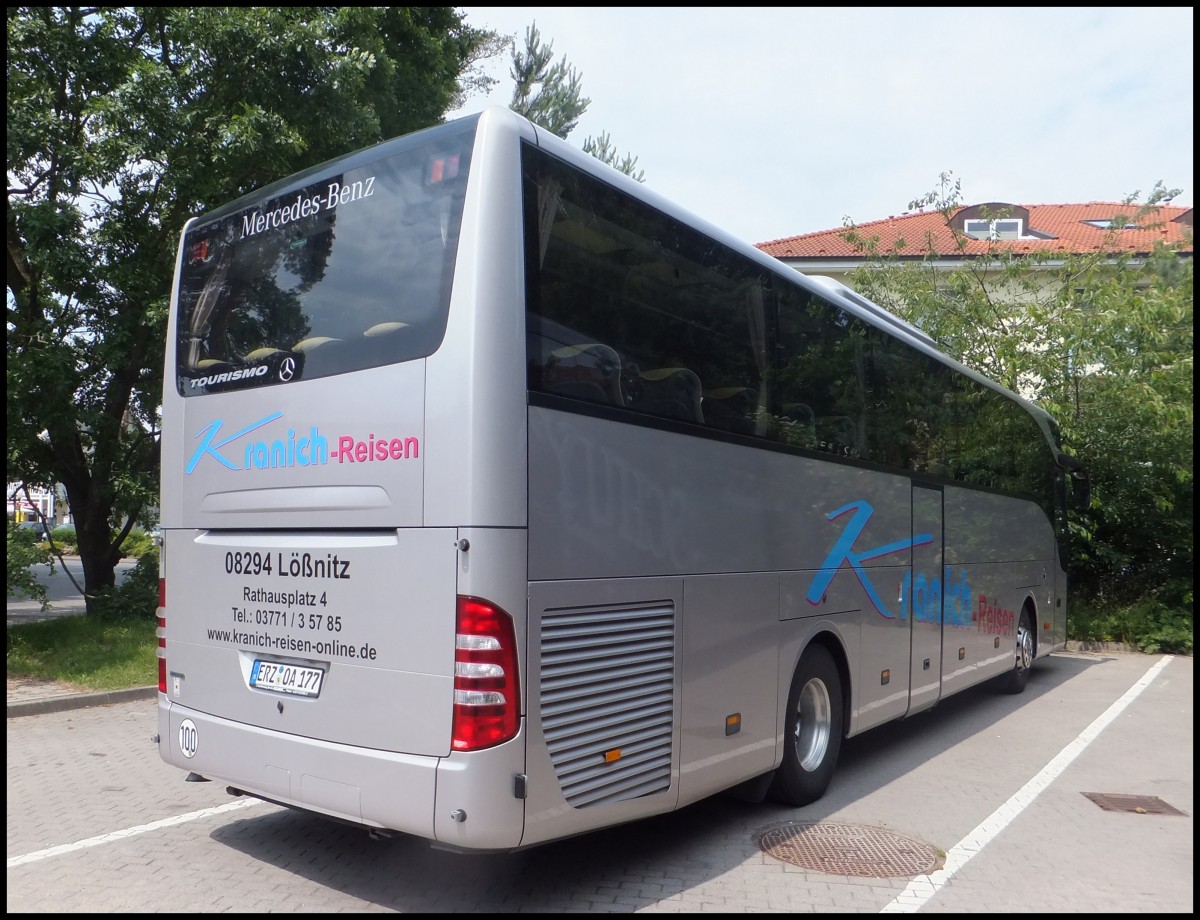 Mercedes Tourismo von Kranich-Reisen aus Deutschland in Binz.